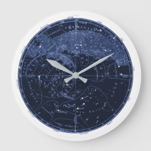 Northern Constellations Clock Grote Klok