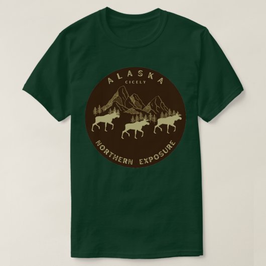 Northern Exposure Cicely Alaska TShirt (Design voorkant)