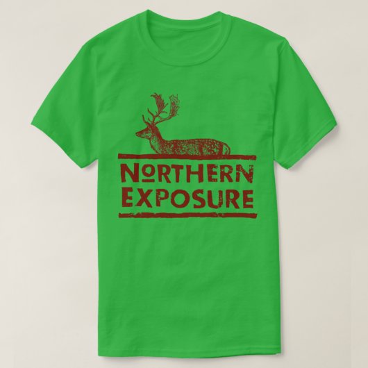 Northern exposure retro TShirt 2 (Design voorkant)