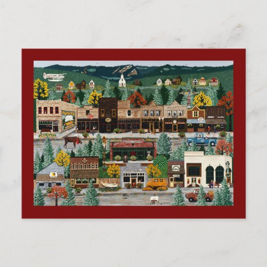 "Northern Exposure" ~ Roslyn, Washington Briefkaart (Voorkant)