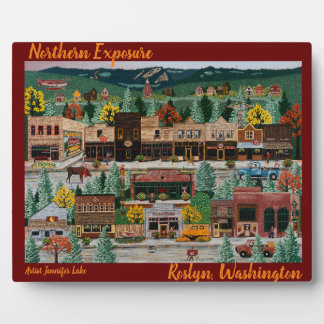 "Northern Exposure" ~ Roslyn, Washington Fotoplaat