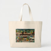 "Northern Exposure" ~ Roslyn, Washington Grote Tote Bag (Voorkant)