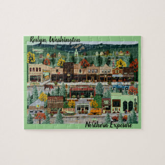 "Northern Exposure" ~ Roslyn, Washington Legpuzzel