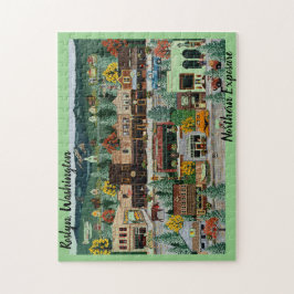 "Northern Exposure" ~ Roslyn, Washington Legpuzzel