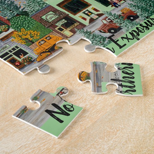 "Northern Exposure" ~ Roslyn, Washington Legpuzzel (Zijkant)