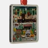 "Northern Exposure" ~ Roslyn, Washington Metalen Ornament (Rechts)