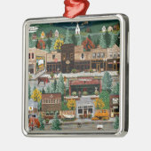 "Northern Exposure" ~ Roslyn, Washington Metalen Ornament (Links)
