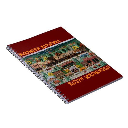 "Northern Exposure" ~ Roslyn, Washington Notitieboek (Rechterzijde)