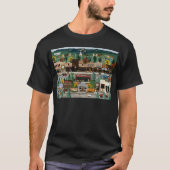 "Northern Exposure" ~ Roslyn, Washington T-shirt (Voorkant)