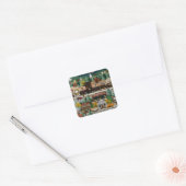 "Northern Exposure" ~ Roslyn, Washington Vierkante Sticker (Envelop)