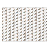 Northern flicker bird cartoon illustration tafelkleed (Voorkant (Horizontaal))