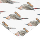 Northern flicker bird cartoon illustration tafelkleed (Gekanteld)