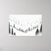 Northern Forest Canvas Afdruk (Voorkant)