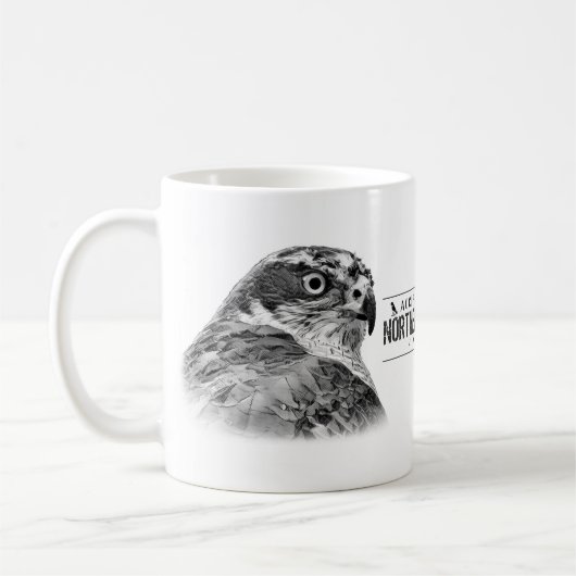 Northern Goshawk Koffiemok (Links)