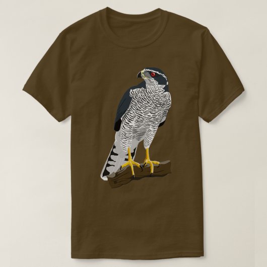 Northern Goshawk  T-shirt (Design voorkant)
