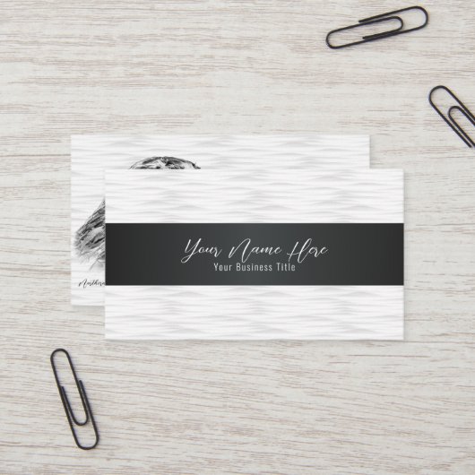 Northern Goshawk Visitekaartje (Voorkant / Achterkant in situ)