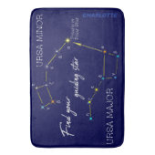 Northern Hemisphere Finding Polaris Star Badmat (Voorkant Verticaal)