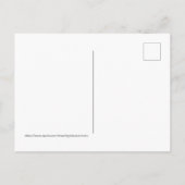 Northern Hemisphere Finding Polaris Star Briefkaart (Achterkant)