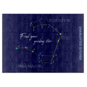 Northern Hemisphere Finding Polaris Star Snijplank (Voorkant)