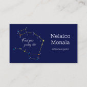 Northern Hemisphere Finding Polaris Star Visitekaartje (Voorkant)