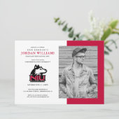 Northern Illinois Huskies | Afstuderen Aankondiging (Staand voorkant)