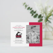 Northern Illinois Huskies | Afstuderen Aankondigingskaart (Staand voorkant)