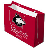 Northern Illinois Huskies | Afstuderen Groot Cadeauzakje (Voorkant Gekanteld)