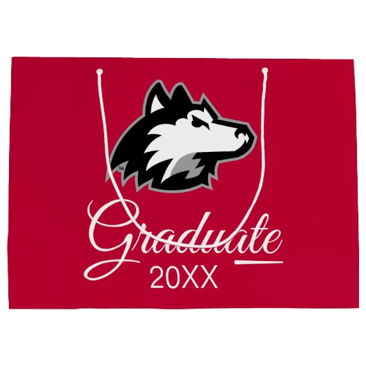 Northern Illinois Huskies | Afstuderen Groot Cadeauzakje (Achterkant)