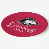 Northern Illinois Huskies | Afstuderen Papieren Bordje (Gekanteld)