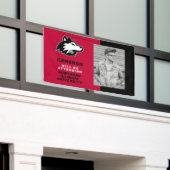 Northern Illinois Huskies | Afstuderen Spandoek (Buitenkant Gebouw)