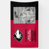 Northern Illinois Huskies | Afstuderen Spandoek (Verticaal)
