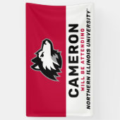 Northern Illinois Huskies | Afstuderen Spandoek (Verticaal)
