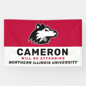 Northern Illinois Huskies | Afstuderen Spandoek (Horizontaal)