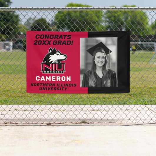 Northern Illinois Huskies | Afstuderen Spandoek (Insitu)