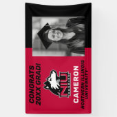 Northern Illinois Huskies | Afstuderen Spandoek (Verticaal)