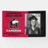Northern Illinois Huskies | Afstuderen Spandoek (Horizontaal)