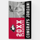 Northern Illinois Huskies | Afstuderen Spandoek (Verticaal)