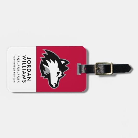 Northern Illinois Huskies Bagagelabel (Voorkant horizontaal)