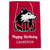 Northern Illinois Huskies | Geboortedag Medium Cadeauzakje (Voorkant)
