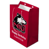 Northern Illinois Huskies | Geboortedag Medium Cadeauzakje (Achterkant Gekanteld)