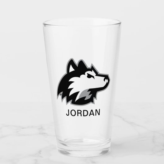 Northern Illinois Huskies Glas (Voorkant)