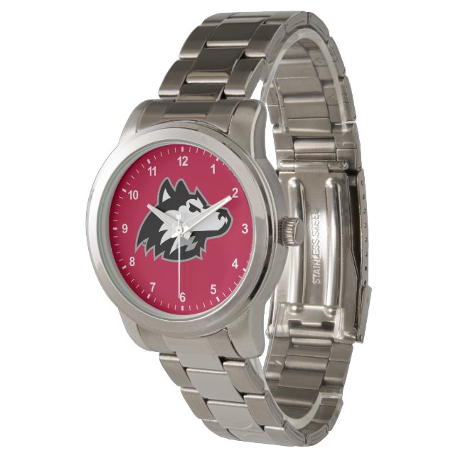 Northern Illinois Huskies Horloge (Gekanteld)