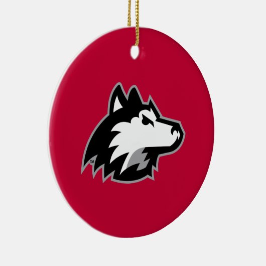 Northern Illinois Huskies Keramisch Ornament (Rechts)