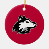Northern Illinois Huskies Keramisch Ornament (Voorkant)