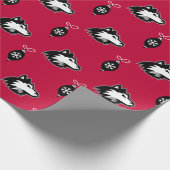 Northern Illinois Huskies | Kerstmis Cadeaupapier (Hoek)