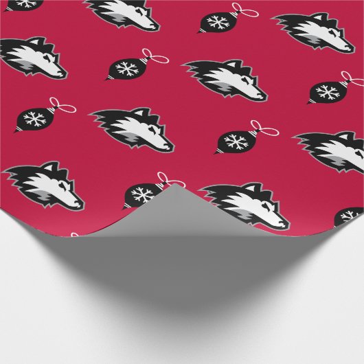 Northern Illinois Huskies | Kerstmis Cadeaupapier (Hoek)