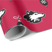 Northern Illinois Huskies | Kerstmis Cadeaupapier (Rol Hoek)