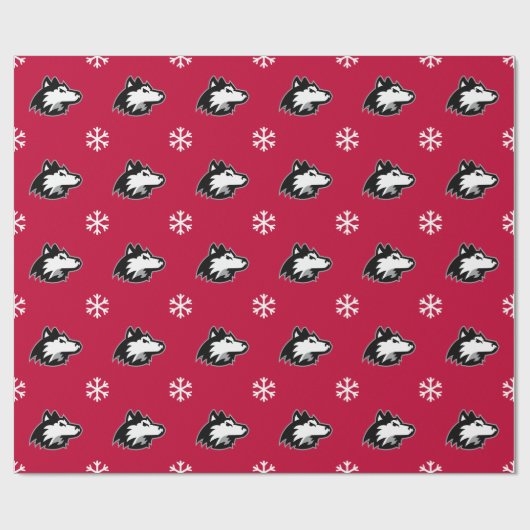 Northern Illinois Huskies | Kerstmis Cadeaupapier (Vlak)