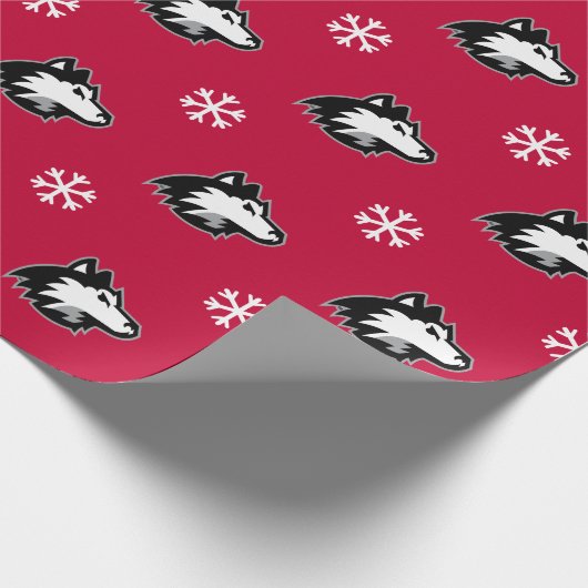 Northern Illinois Huskies | Kerstmis Cadeaupapier (Hoek)