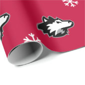 Northern Illinois Huskies | Kerstmis Cadeaupapier (Rol Hoek)